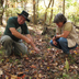 Jay Justice and Janie Finch at Virgin Falls